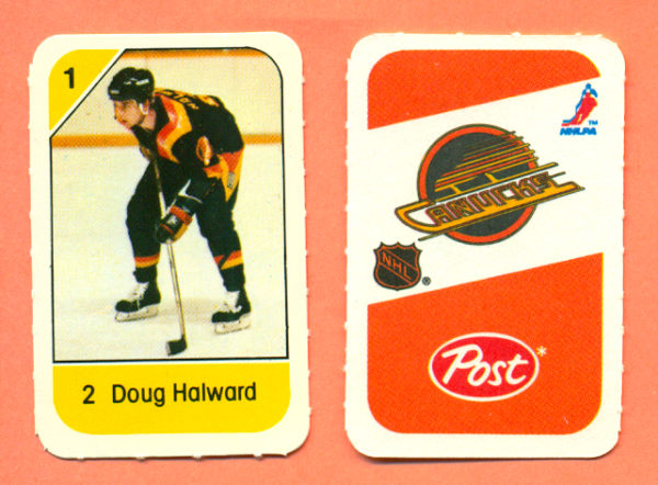 1982 Post Mini Cards #97-Doug Halward