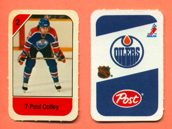 1982 Post Mini Cards #115-Paul Coffey