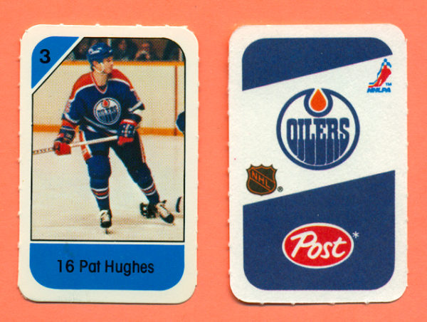 1982 Post Mini Cards #125-Pat Hughes