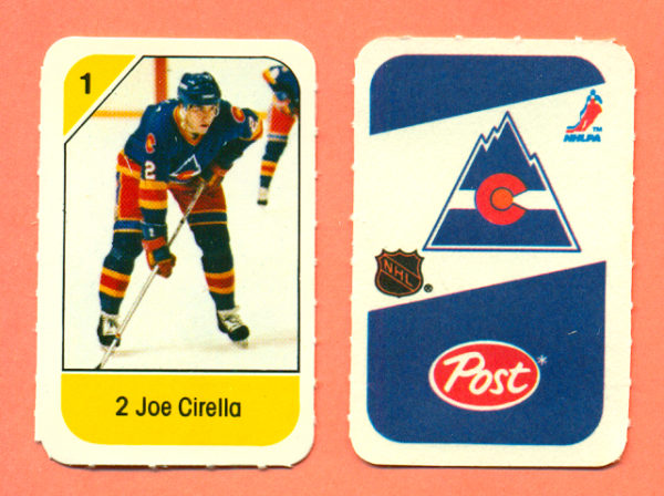 1982 Post Mini Cards #129-Joe Cirella