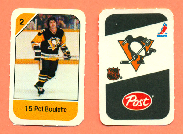 1982 Post Mini Cards #166-Pat Boutette