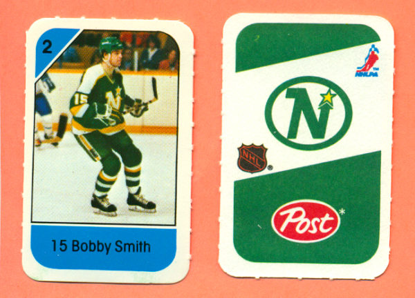 1982 Post Mini Cards #188-Bobby Smith