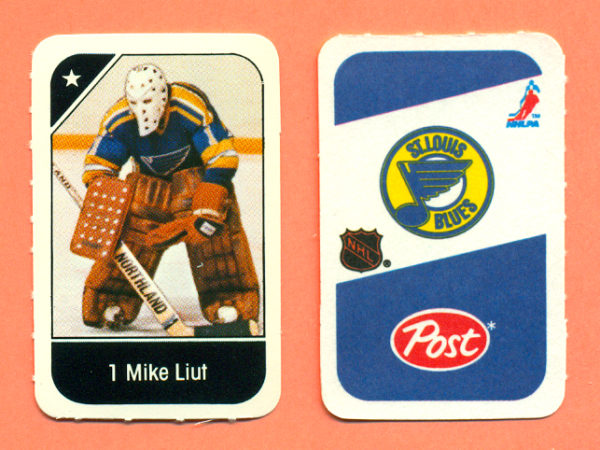 1982 Post Mini Cards #200-Mike Liut