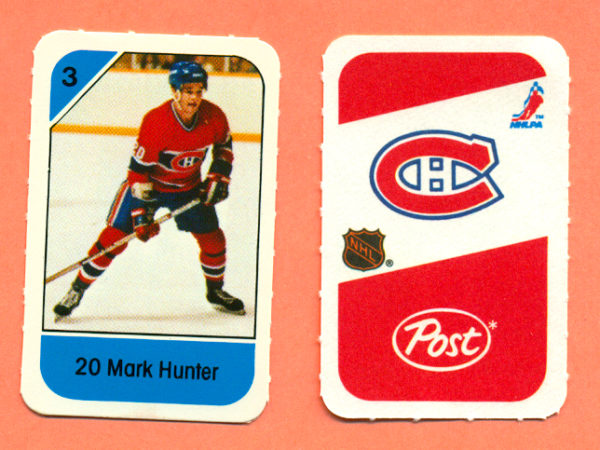 1982 Post Mini Cards #237-Mark Hunter