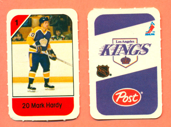 1982 Post Mini Cards #242-Mark Hardy