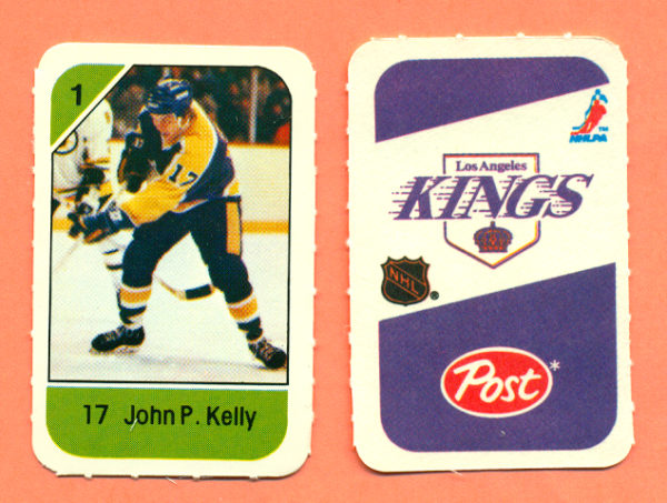 1982 Post Mini Cards #247-John-P. Kelly