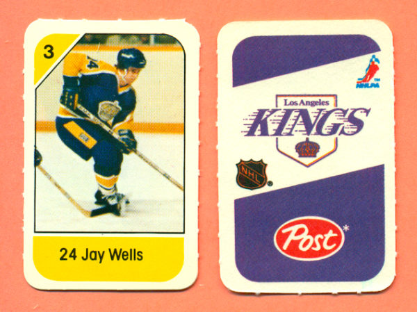 1982 Post Mini Cards #250-Jay Wells