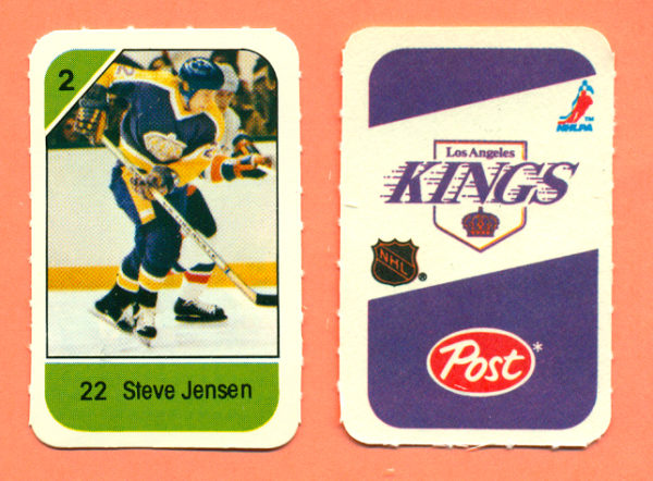 1982 Post Mini Cards #255-Steve Jensen