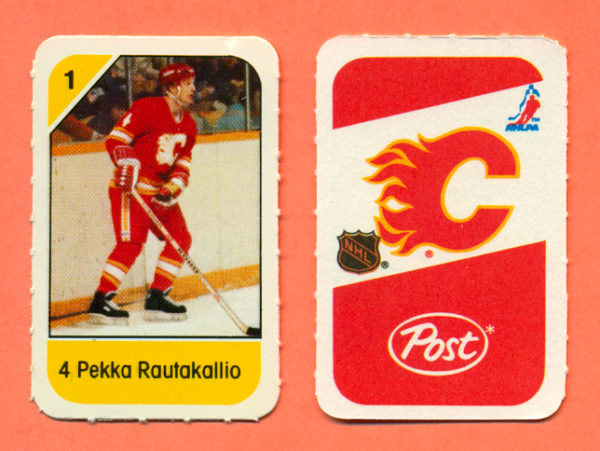 1982 Post Mini Cards #257-Pekka Rautakallio