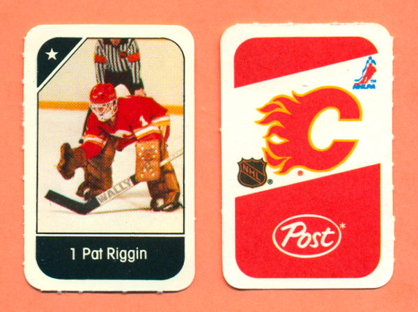 1982 Post Mini Cards #264-Pat Riggin