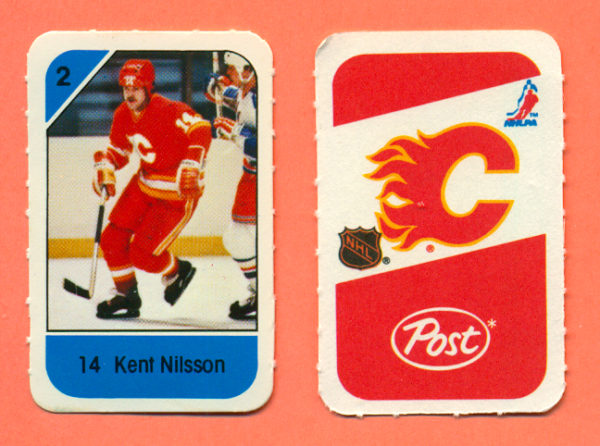 1982 Post Mini Cards #268-Kent Nilsson