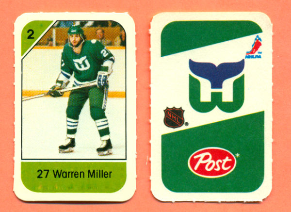 1982 Post Mini Cards #303-Warren Miller