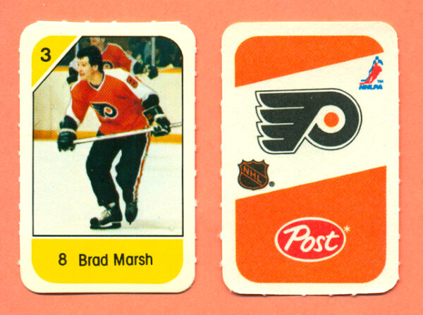 1982 Post Mini Cards #314-Brad Marsh