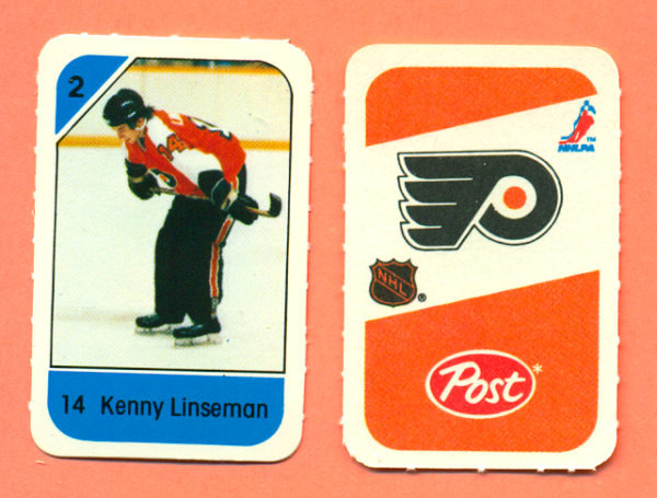 1982 Post Mini Cards #316-Ken Linseman