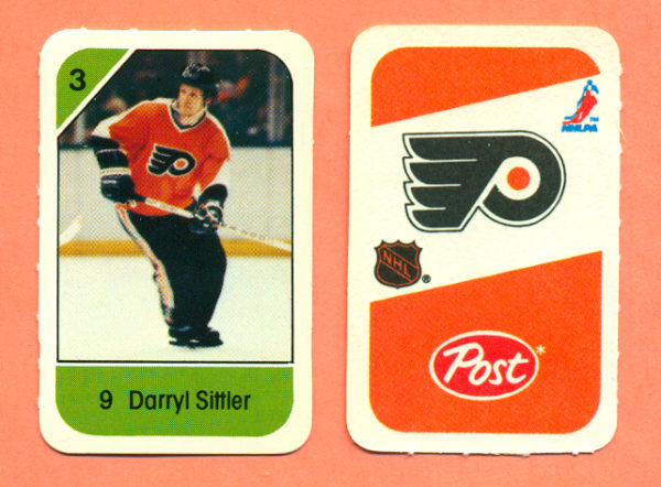 1982 Post Mini Cards #320-Darryl Sittler