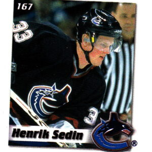2002 Power Play Canada #167-Henrik Sedin