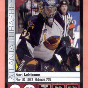 2008 PANINI #2-Kari Lehtonen