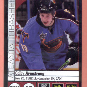 2008 PANINI #4-Colby Armstrong