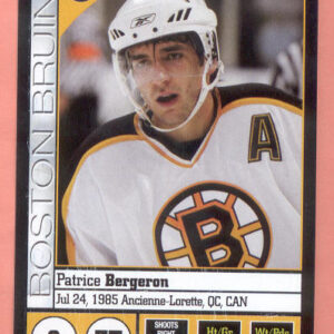 2008 PANINI #13-Patrice Bergeron