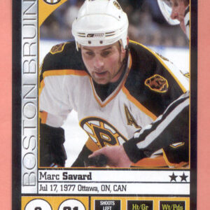 2008 PANINI #16-Marc Savard