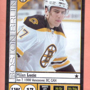 2008 PANINI #18-Milan Lucic