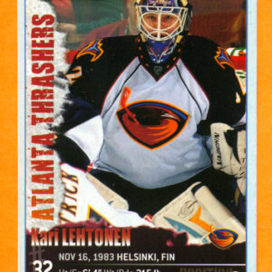 2009 PANINI #12-Kari Lehtonen