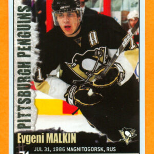 2009 PANINI #123-Evgeni Malkin