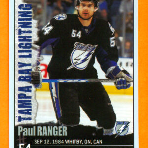 2009 PANINI #138-Paul Ranger