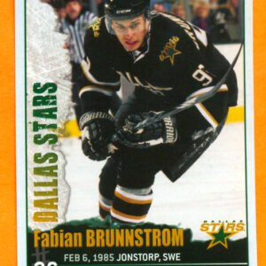 2009 PANINI #218-Fabian Brunnstrom