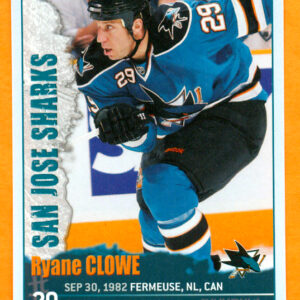 2009 PANINI #288-Ryane Clowe
