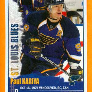2009 PANINI #293-Paul Kariya