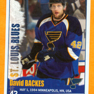 2009 PANINI #300-David Backes