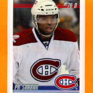2010 PANINI Canada Promo #352-P.K. Subban