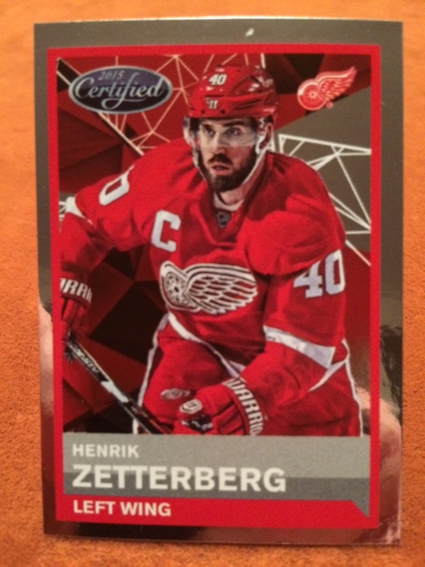 2015 PANINI #70- Henrik Zetterberg