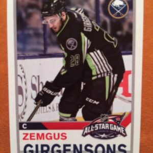 2015 PANINI #460- Zemgus Girgensons