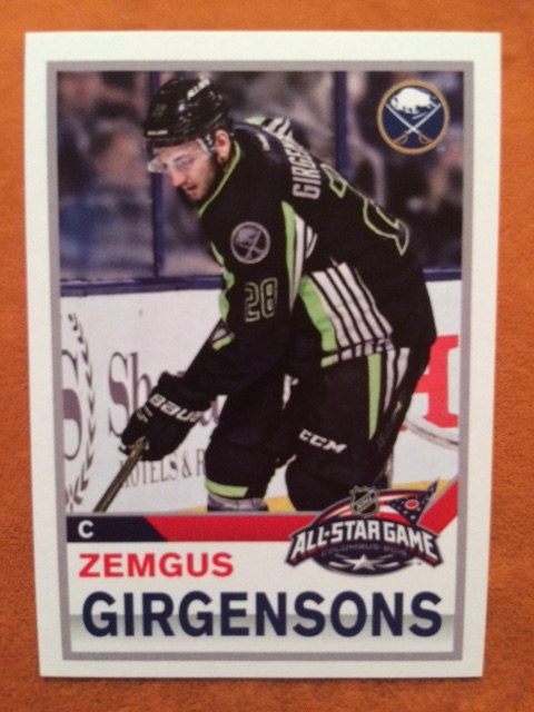2015 PANINI #460- Zemgus Girgensons