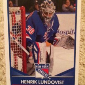 2016 PANINI #141- Henrik Lundqvist