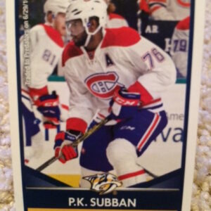 2016 PANINI #362- P.K. Subban