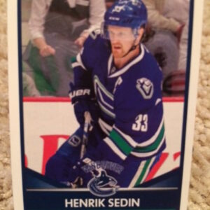 2016 PANINI #410- Henrik Sedin