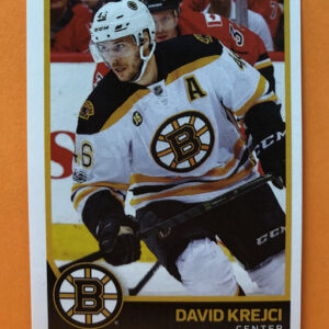2017 PANINI #21- David Krejci