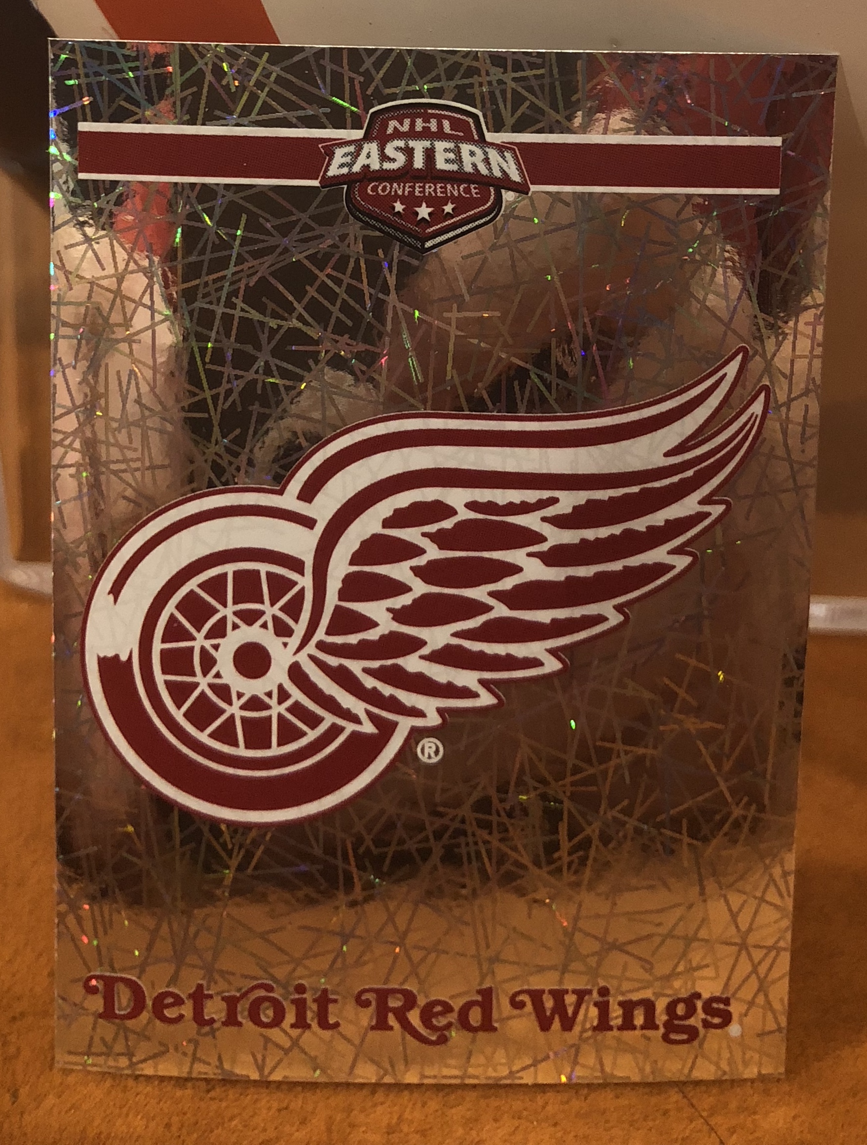 2018 PANINI #75- Logo Detroit Red Wings