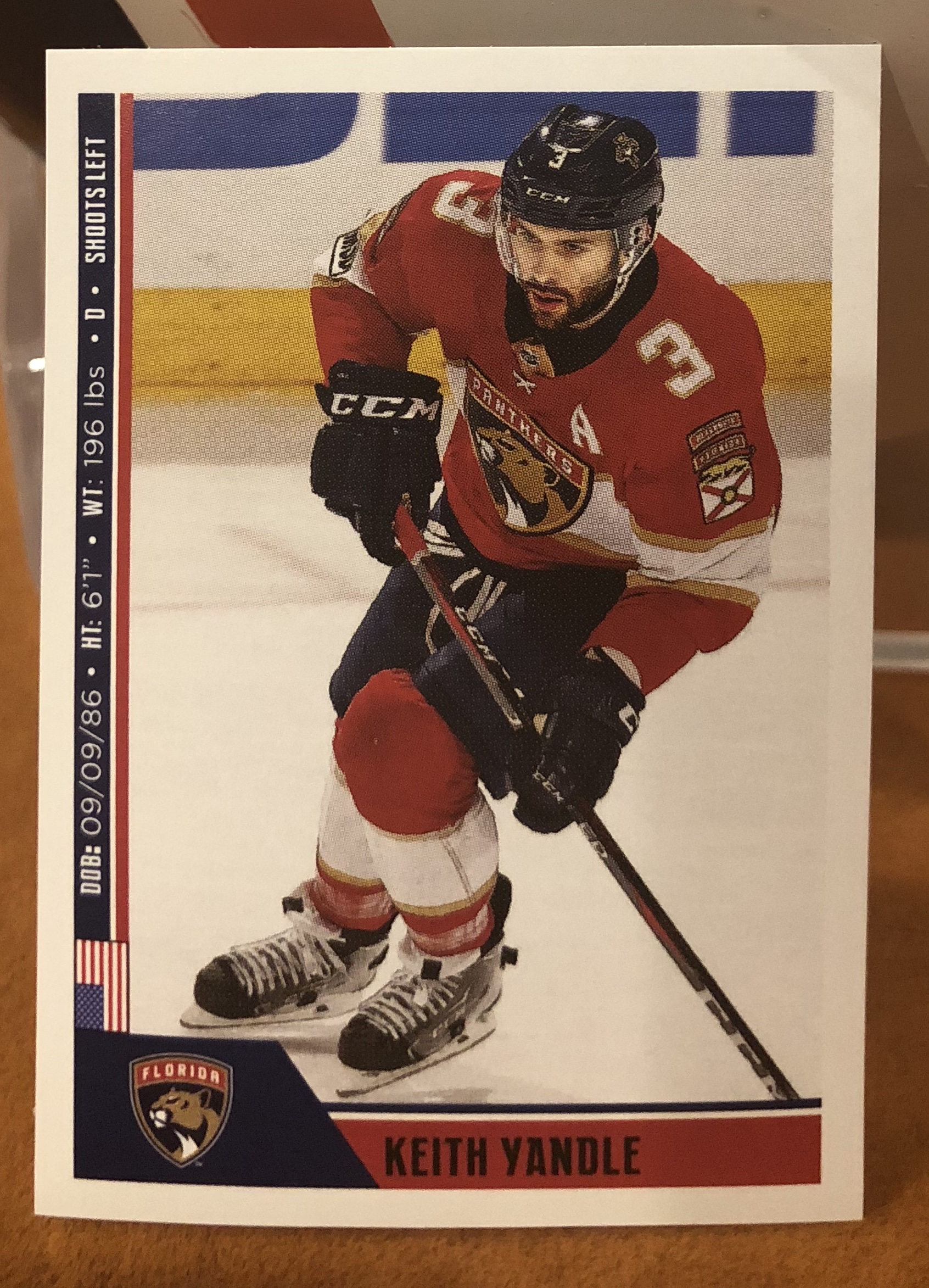 2018 PANINI #98- Keith Yandle