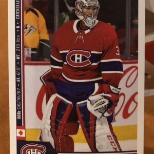2018 PANINI #111- Carey Price