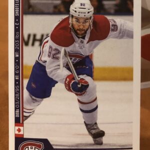 2018 PANINI #118- Jonathan Drouin