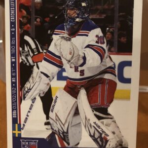 2018 PANINI #159- Henrik Lundqvist