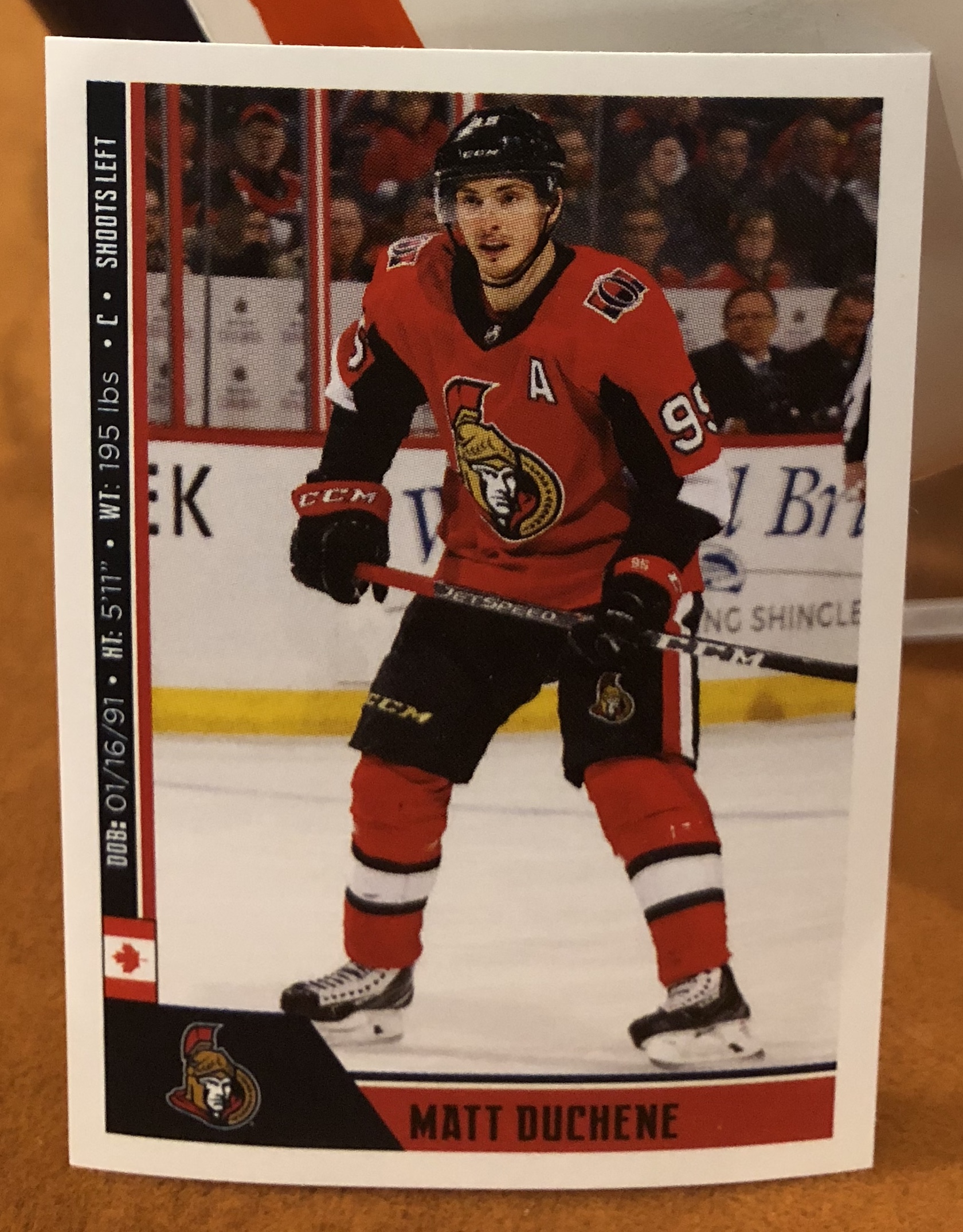 2018 PANINI #182- Matt Duchene
