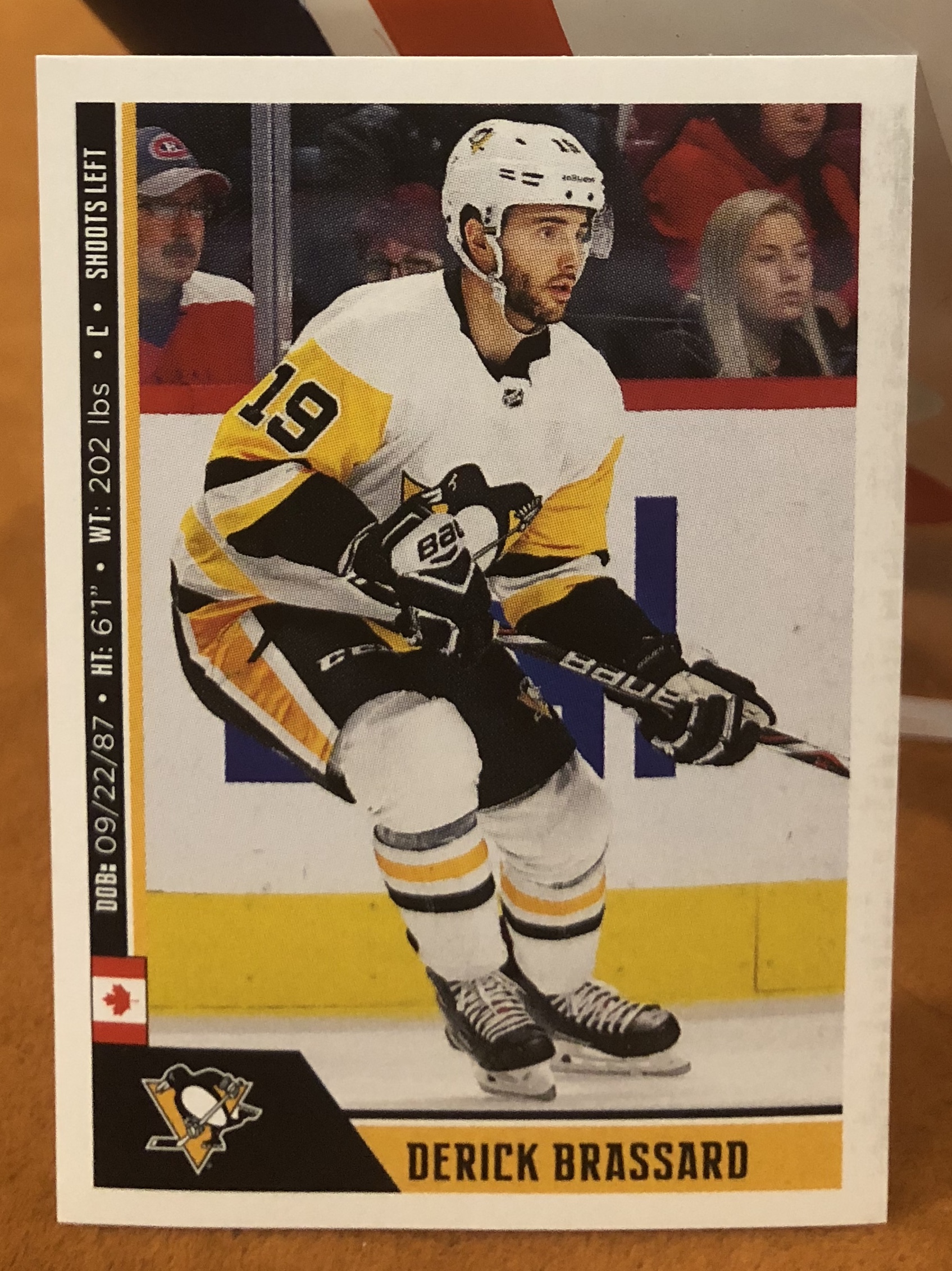 2018 PANINI #212- Derick Brassard