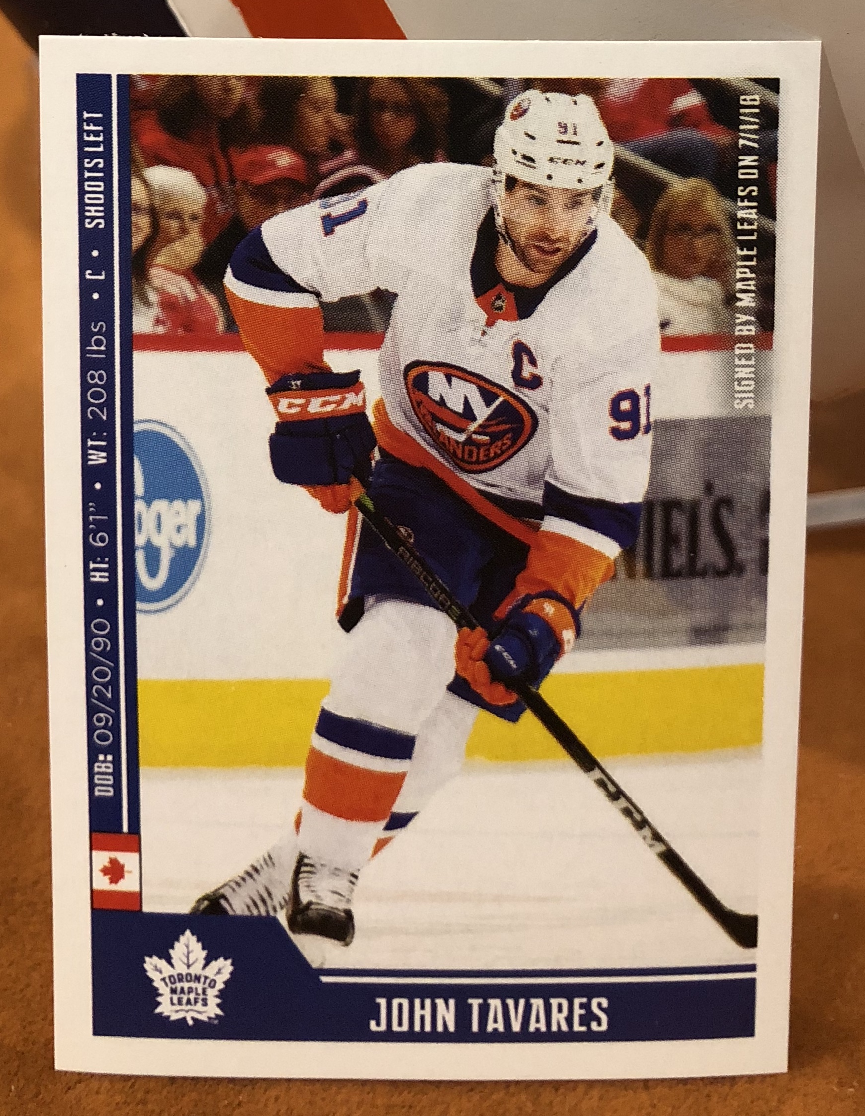 2018 PANINI #248- John Tavares