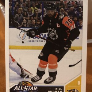 2018 PANINI #527- P.K. Subban