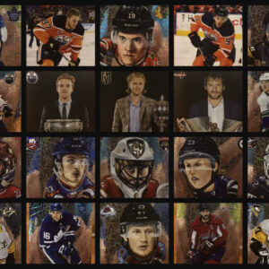 2018 PANINI NHL Hockey Sticker Complete Set of 575 Brock Boeser and Mathew Barzal Rookie